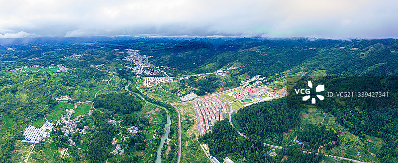 贵州平塘县FAST天眼小镇图片素材
