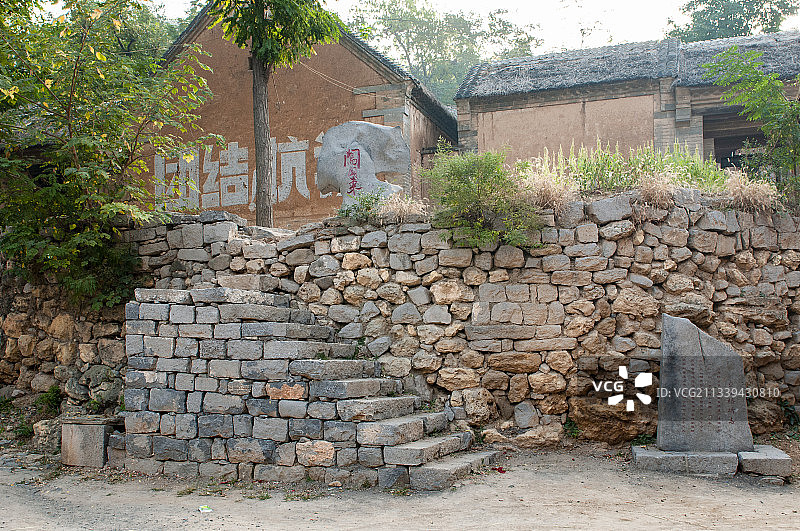 2009-10-06中国，山东省，济南市，章丘市，朱家峪图片素材