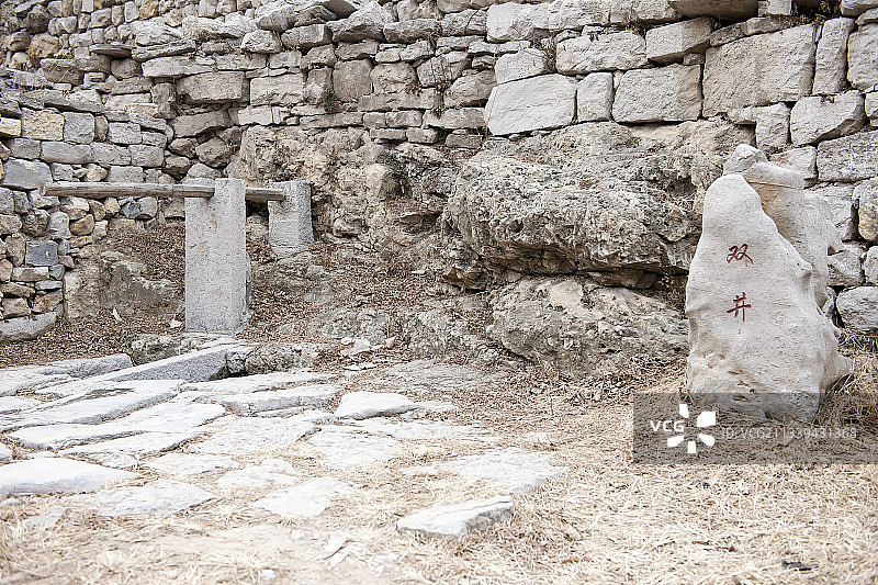 2009-12-26中国，山东省，济南市，章丘市，朱家峪图片素材