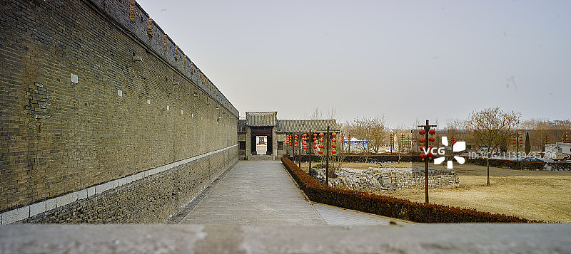 2016-01-13中国，山东省，滨州市，惠民县，魏氏庄园图片素材