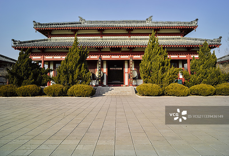 2016-01-13中国，山东省，滨州市，惠民县，孙子兵法城图片素材