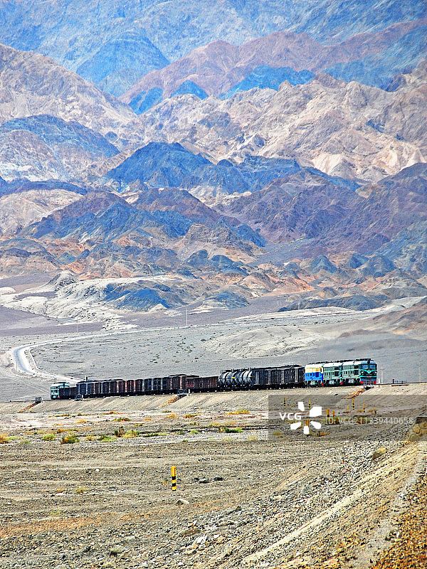 南疆铁路祖鲁木台段图片素材