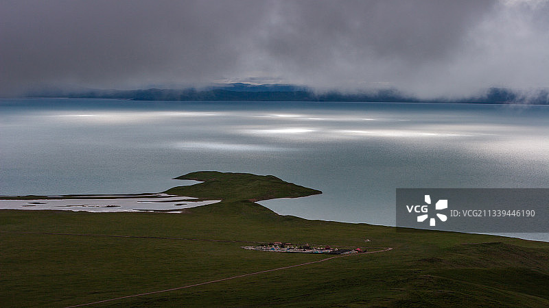 玛多双湖光影 Light and Shadow图片素材