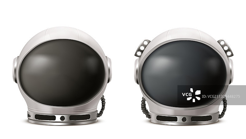 宇航员头盔与宇航服（正面）图片素材