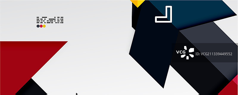 闪闪发光的三角形和几何形状图片素材