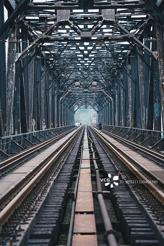 重庆的废弃铁路图片素材