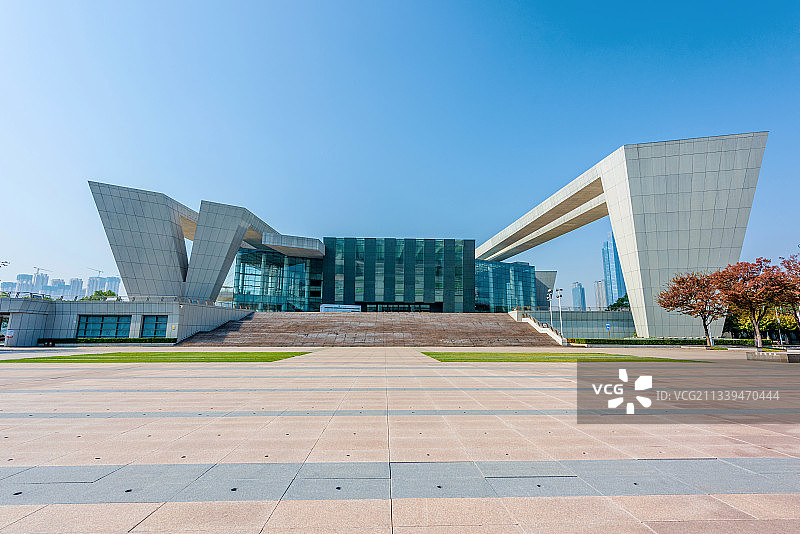 中国湖北武汉琴台大剧院图片素材