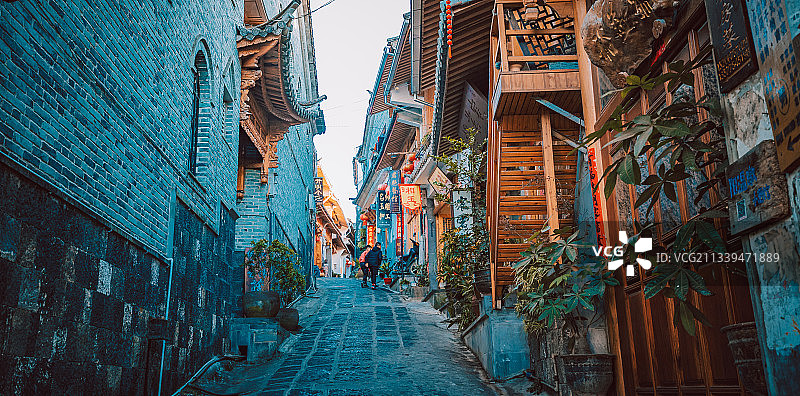 和顺古镇图片素材