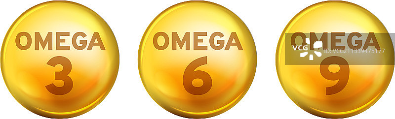 Omega食品补充剂健康脂肪酸图片素材