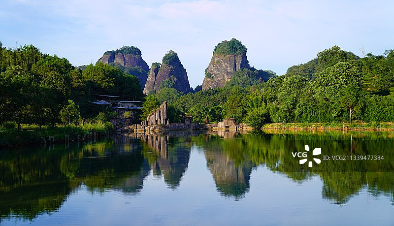 武夷山三才峰图片素材