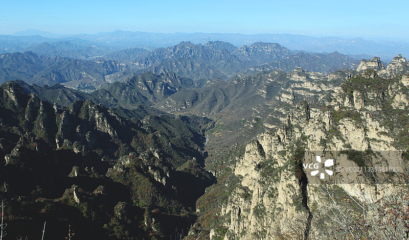 中国河北保定易县狼牙山风光图片素材