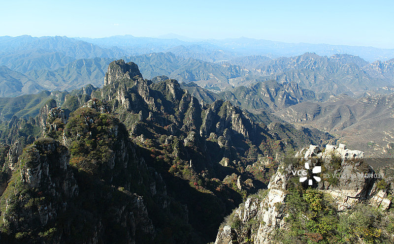 中国河北保定易县狼牙山风光图片素材