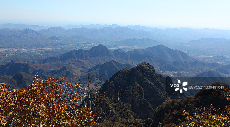 中国河北保定易县狼牙山风光图片素材