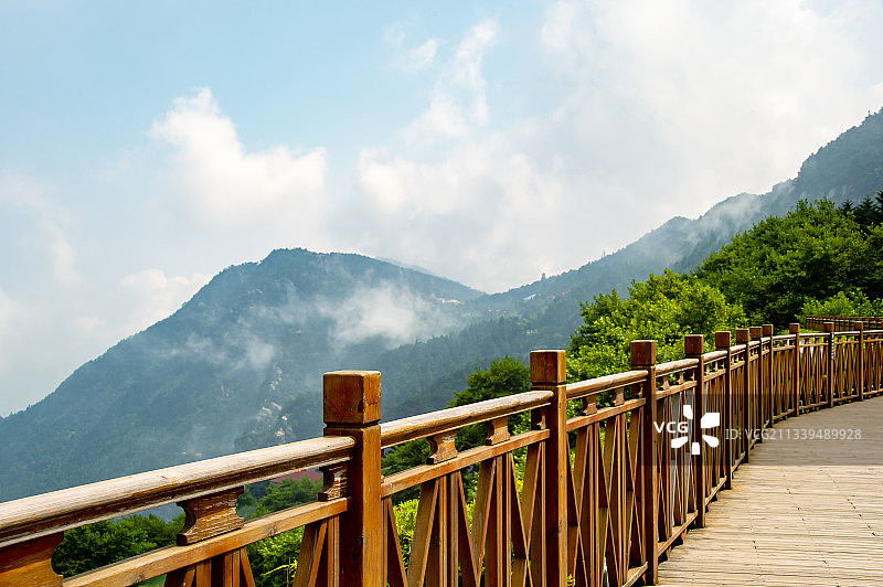 江西庐山景区夏日风光图片素材