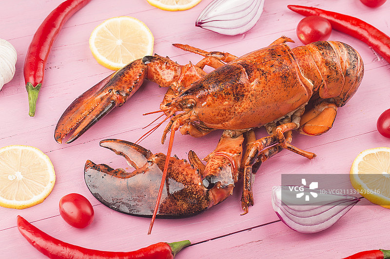 波士顿龙虾图片素材