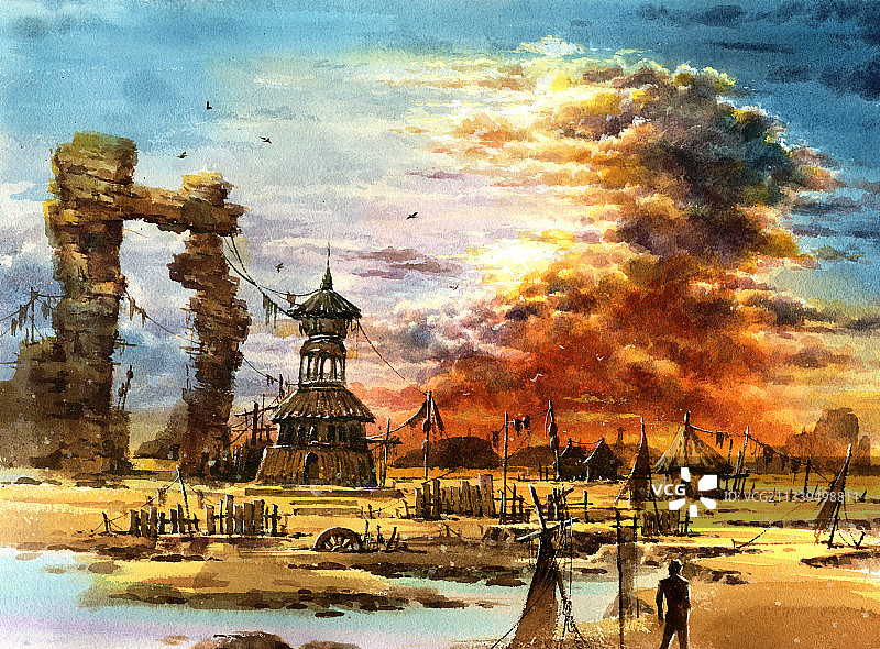 唯美风景图图片素材