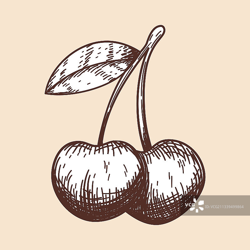 樱桃图标图片素材