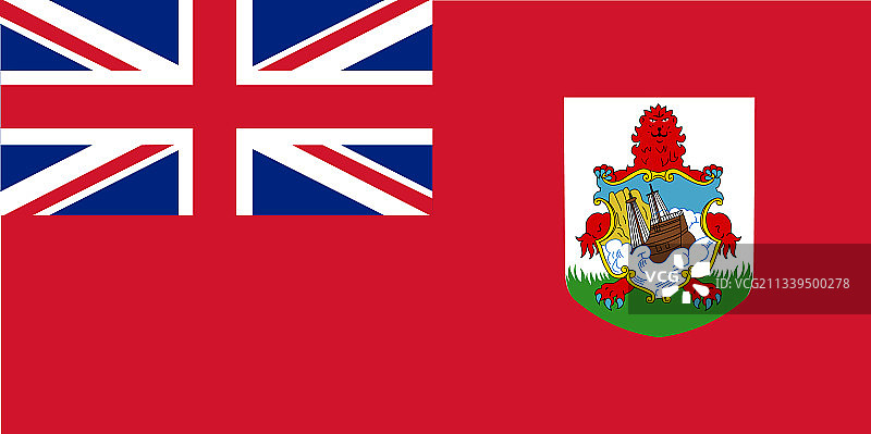 百慕大旗帜图片素材