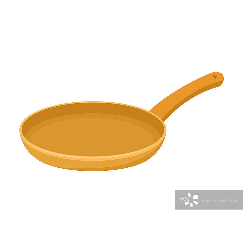 卡通平底锅图标图片素材