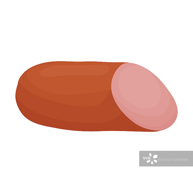 香肠卡通图标图片素材