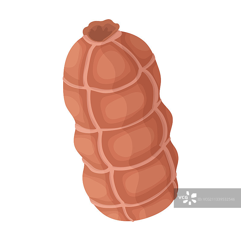 香肠卡通图标图片素材