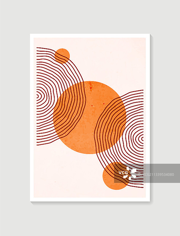 几何潮流抽象极简美学图片素材