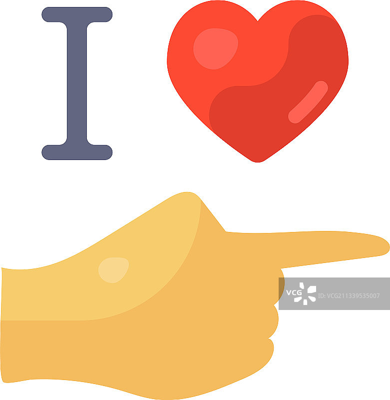 我爱你图片素材