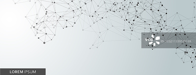 抽象连接线条图片素材