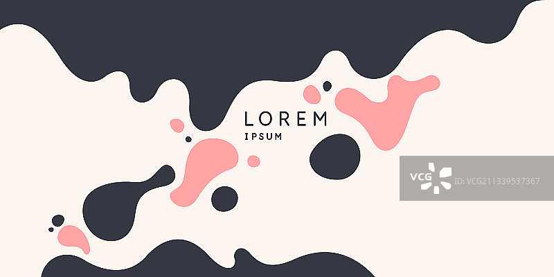 动感波浪海报图片素材