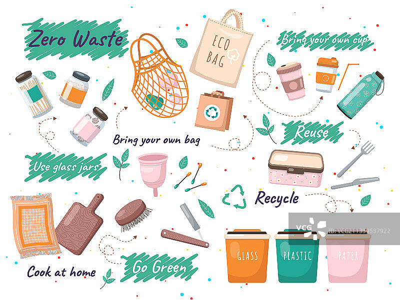 有机浴室和厨房用具图片素材