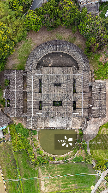 围龙屋图片素材