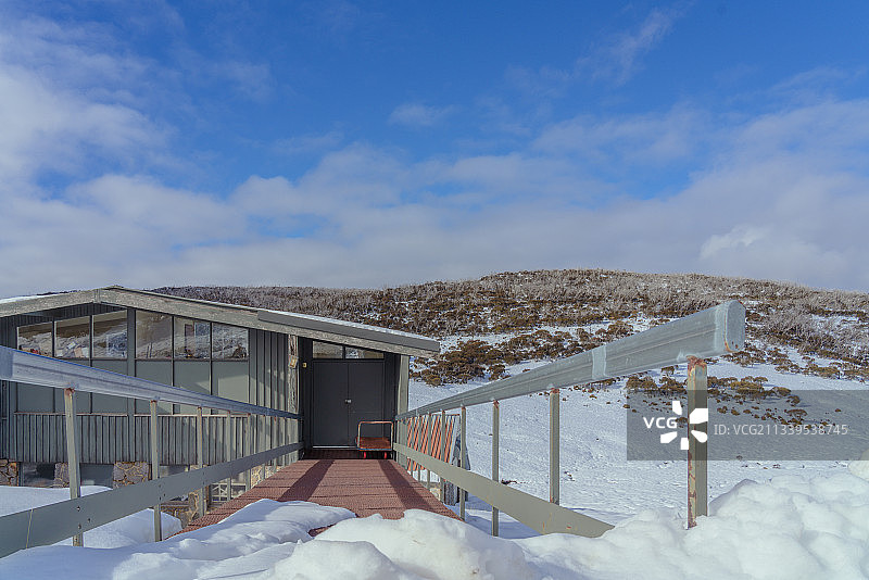 雪山滑雪场图片素材