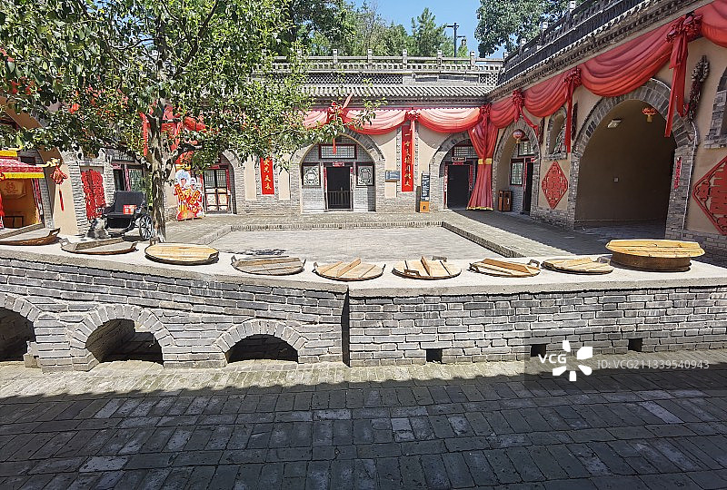 陕州地坑院图片素材