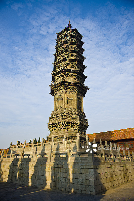2010-07-03中国，河北省，石家庄市，赵县，柏林禅寺图片素材