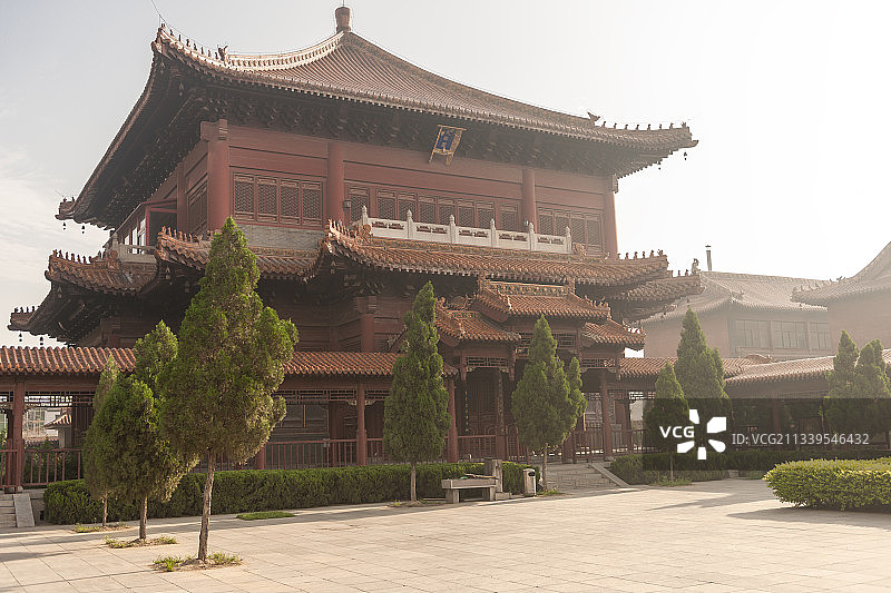 2010-07-03中国，河北省，石家庄市，赵县，柏林禅寺图片素材