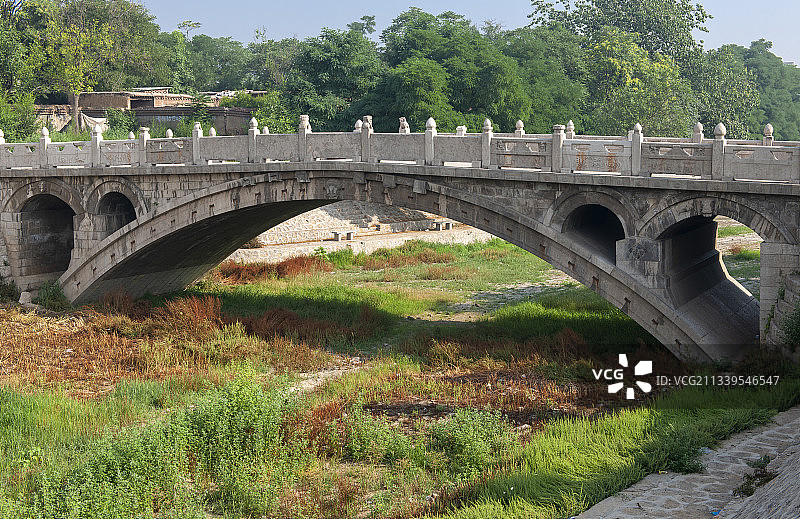 2010-07-03中国，河北省，石家庄市，赵县，永通桥（小图片素材