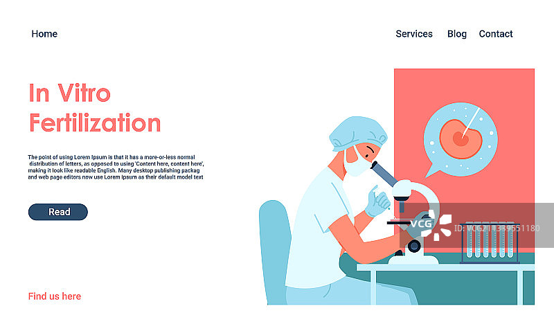 现代试管婴儿技术图片素材