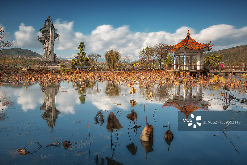 和顺秋韵图片素材