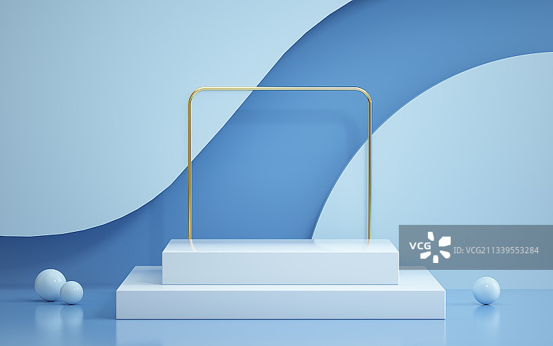 产品展台三维图形背景图片素材