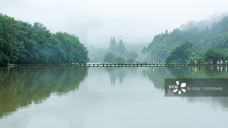 仙都风景区 朱潭山图片素材