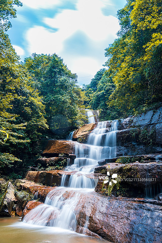 重庆江津四面山珍珠湖景区图片素材