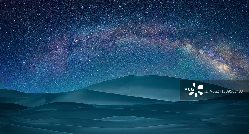 沙漠银河图片素材