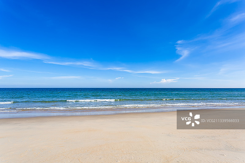 夏日海滩景观图片素材