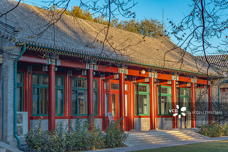 北京宋庆龄故居大客厅图片素材