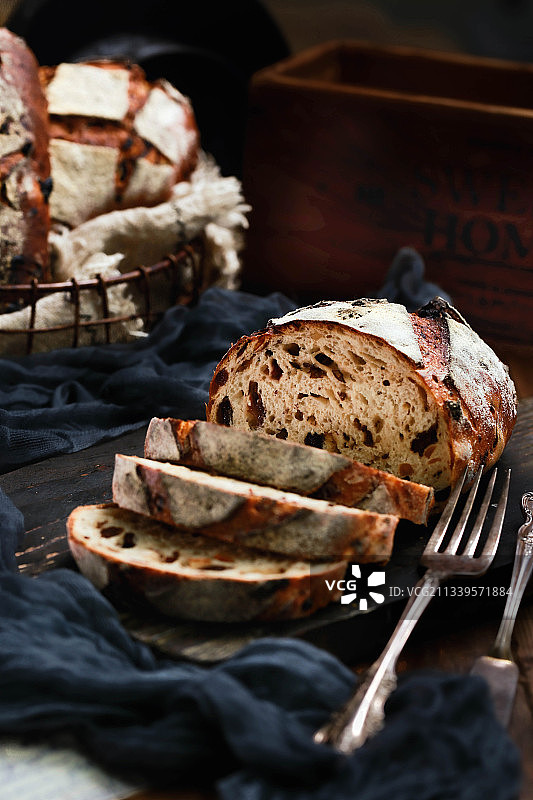 裸麦面包图片素材