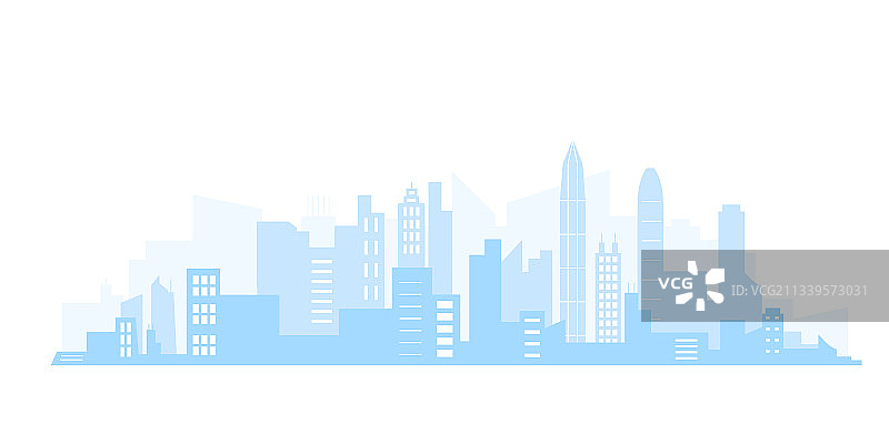 城市建筑风景城市全景图片图片素材