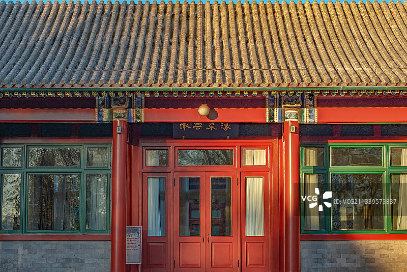 北京宋庆龄故居大客厅图片素材