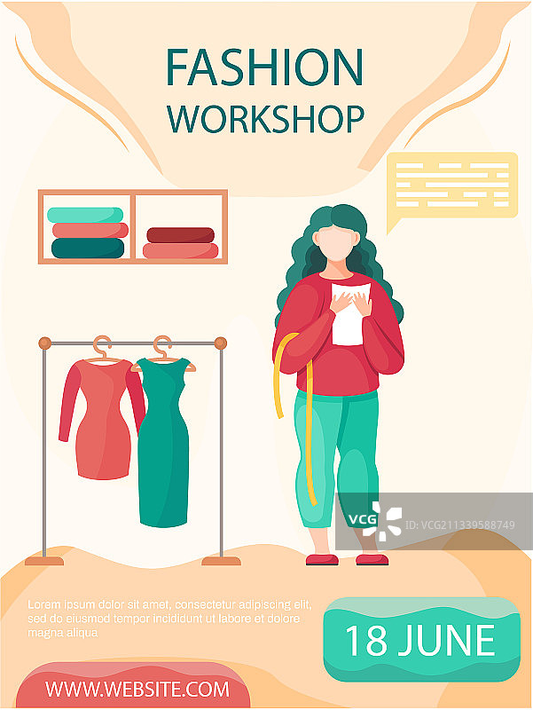 女人计划定制未来服装款式图片素材