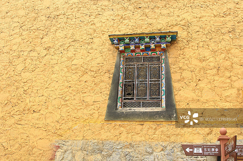 藏族 窗图片素材