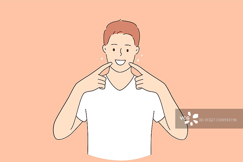 牙齿健康与卫生概念图片素材